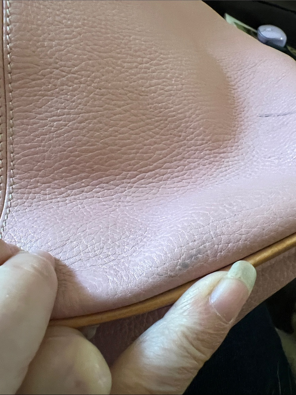 Dooney & Bourke Pink Pebbled Hobo Bag - Picture 10 of 10